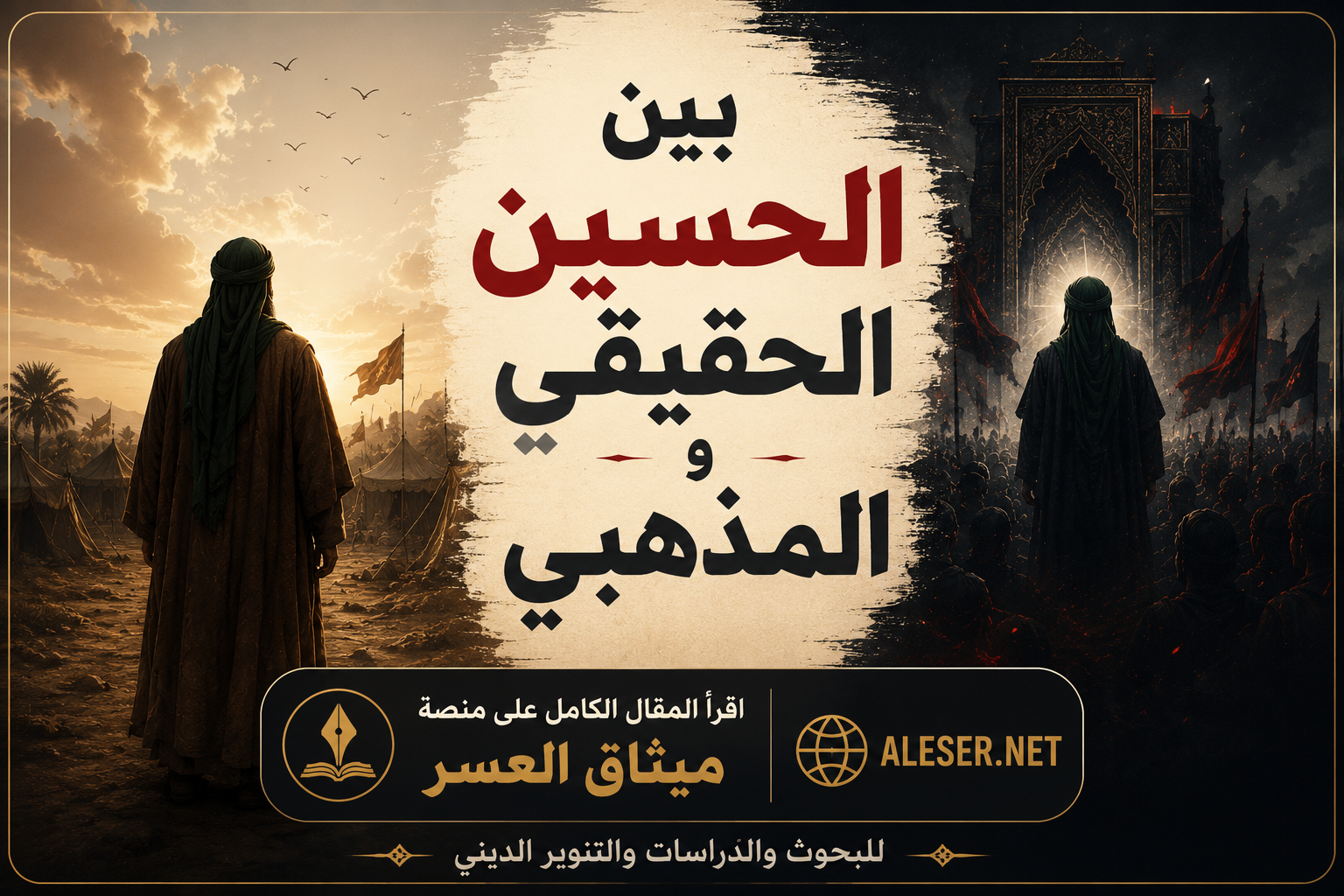 بين الحسين الحقيقي والحسين المذهبي!!